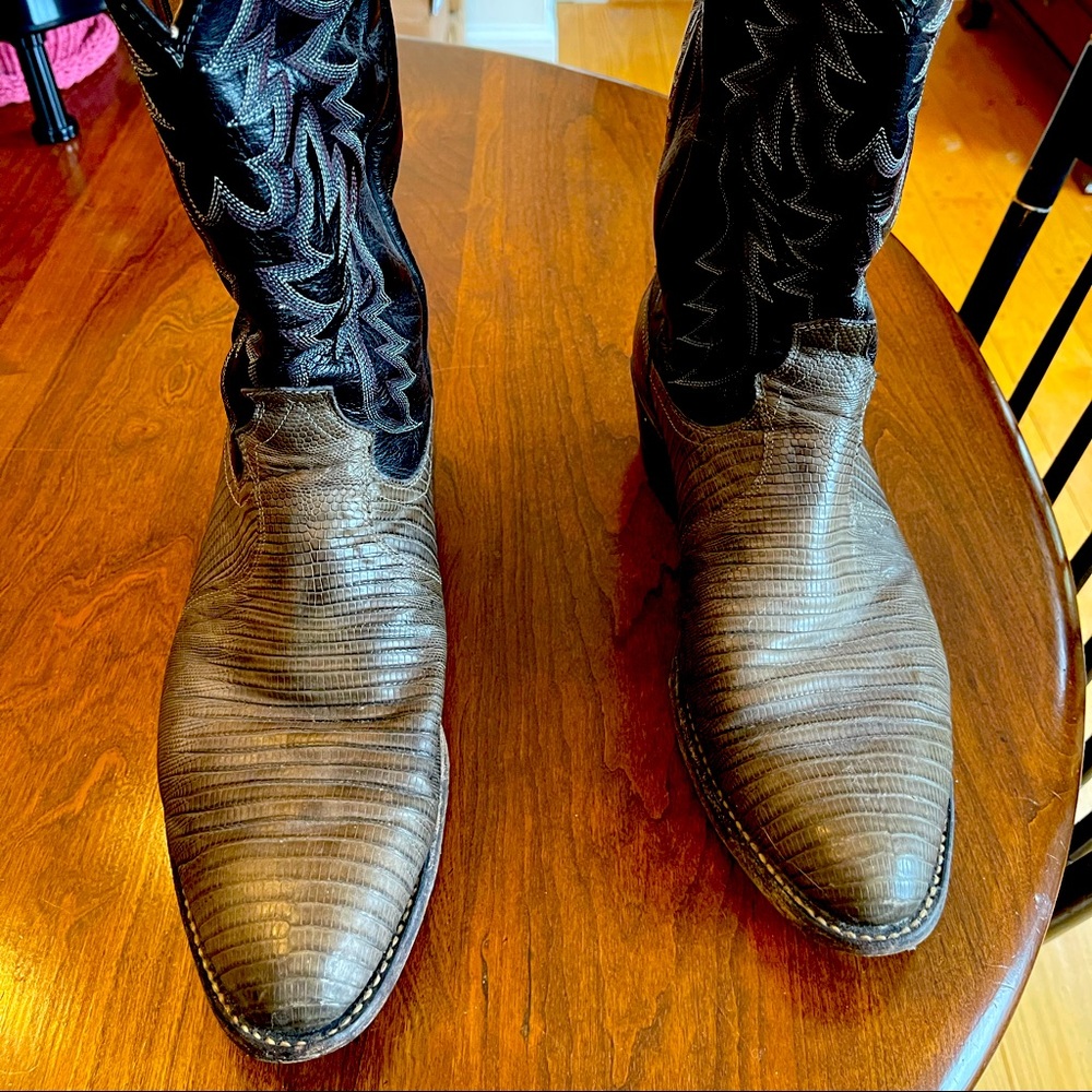 Dan Post lizard western boots size 11EW